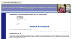 Desktop Screenshot of home-health-care-software.net